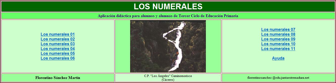 Los numerales | Recurso educativo 35302