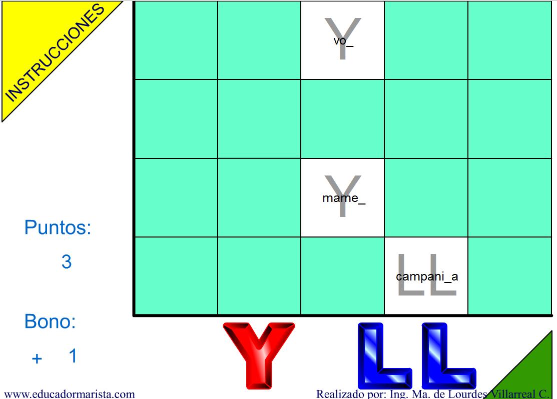 Matriz de palabras | Recurso educativo 42673