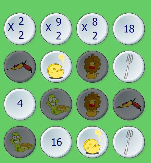 Juegos: multiplicar | Recurso educativo 46273