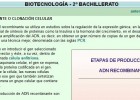 ADN recombinant | Recurso educativo 48076