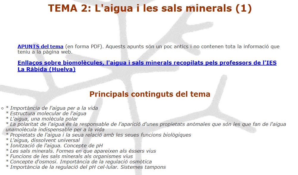 L'estructura de l'aigua | Recurso educativo 48535