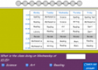 Interpreting timetables | Recurso educativo 54864