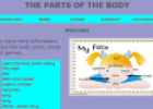 Webquest: Parts of the body | Recurso educativo 10015