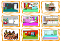 Rooms in a House Flashcards | Recurso educativo 19307