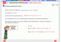 Factorización de polinomios: sacar factor común | Recurso educativo 21057