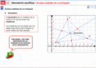 Geometría analítica: puntos notables de un triángulo | Recurso educativo 21318