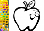 ¡A Colorear Frutas!: Manzana | Recurso educativo 28596