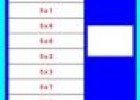 Tablas de multiplicar | Recurso educativo 5461