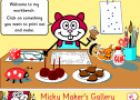 Games: Micky Maker's Gallery | Recurso educativo 7008