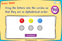 Game: The alphabetizer | Recurso educativo 76629