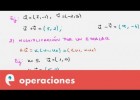 Operaciones con vectores | Recurso educativo 107798