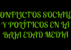 Conflicto sociales y políticos | Recurso educativo 80228