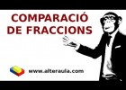 Comparacio de fraccions | Recurso educativo 738555