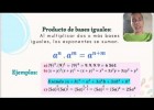 La Potenciación y sus Propiedades: Parte 1 | Recurso educativo 787564